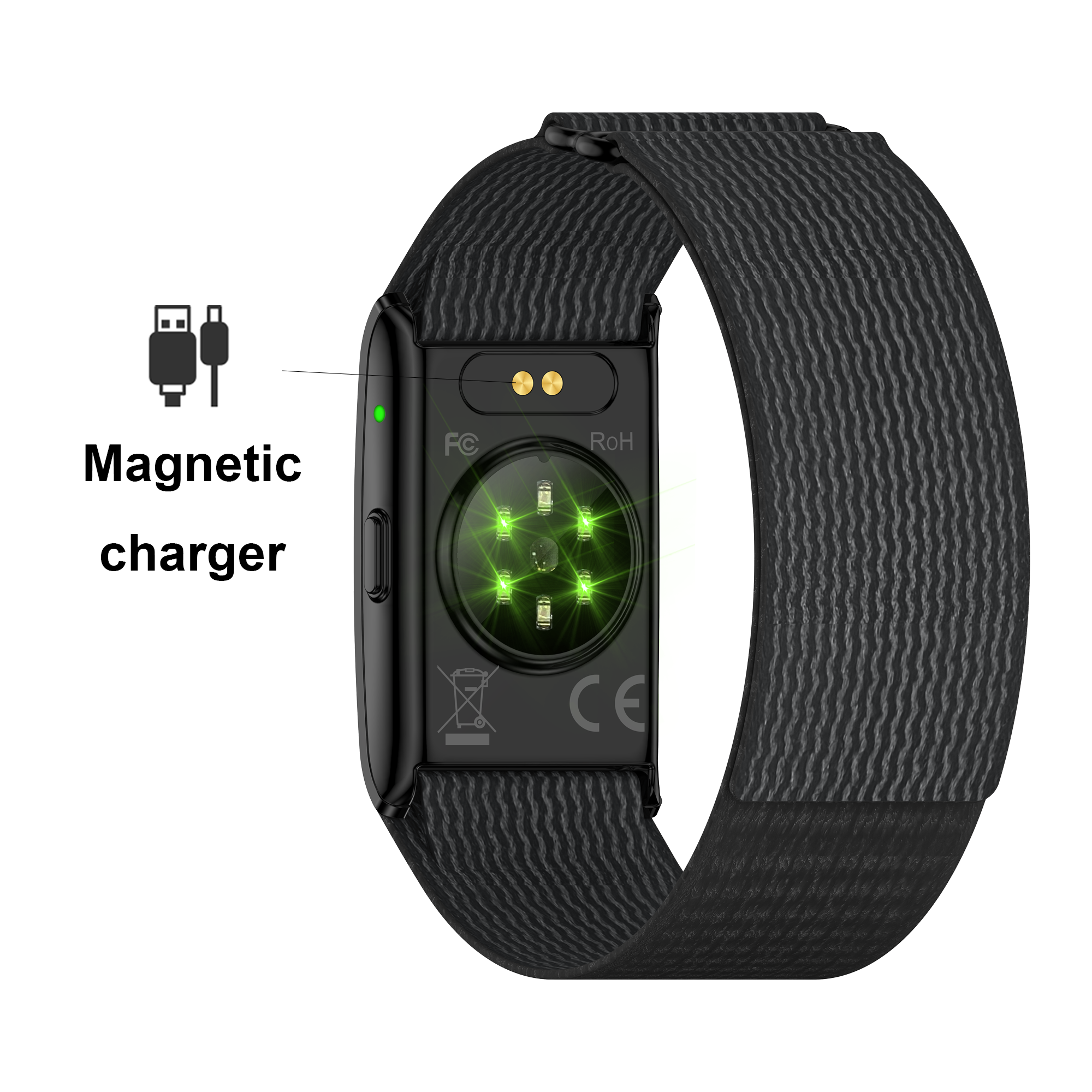 H59MAX Smart Band Bracelet AI Health Report 24h Sport tracker up to 50 Days Standby Answer Calls GPS Running App Connecting