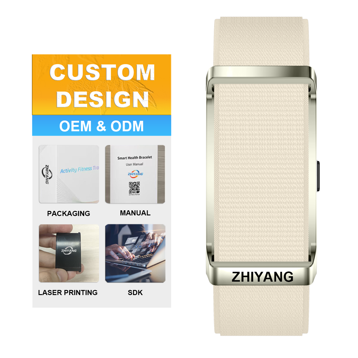 DS07 Screenless Smart Fitness Tracker Band Body Temperature Blood Oxygen Heart Rate Monitor 170 Sports Modes Long Standby BT5.2