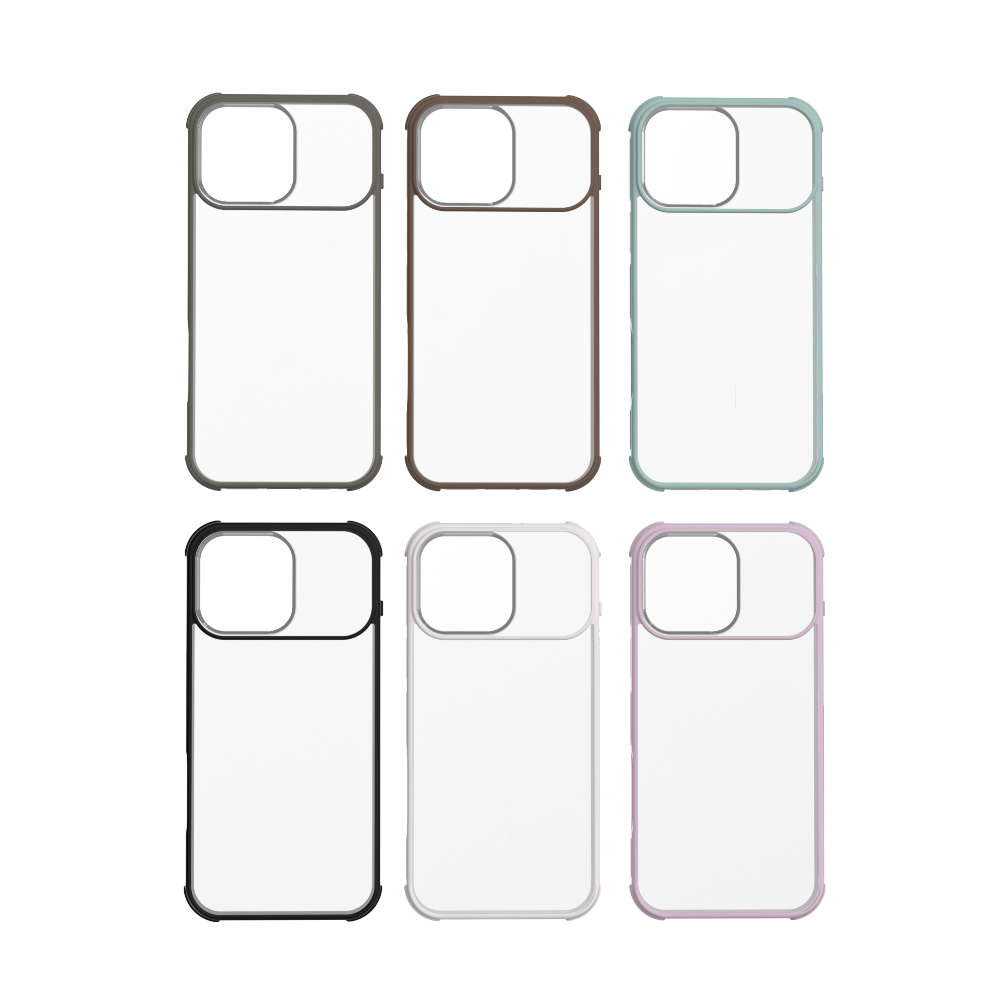 OEM ODM Custom Mobile Phone Case for Iphone Original Source Factory Acrylic TPU Frame Protective Case Semi Finished Material