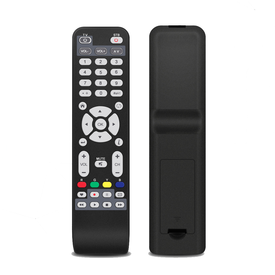 Factory Custom Universal Infrared Remote Control  OEM 43 Key IR TV Box  Remote Control