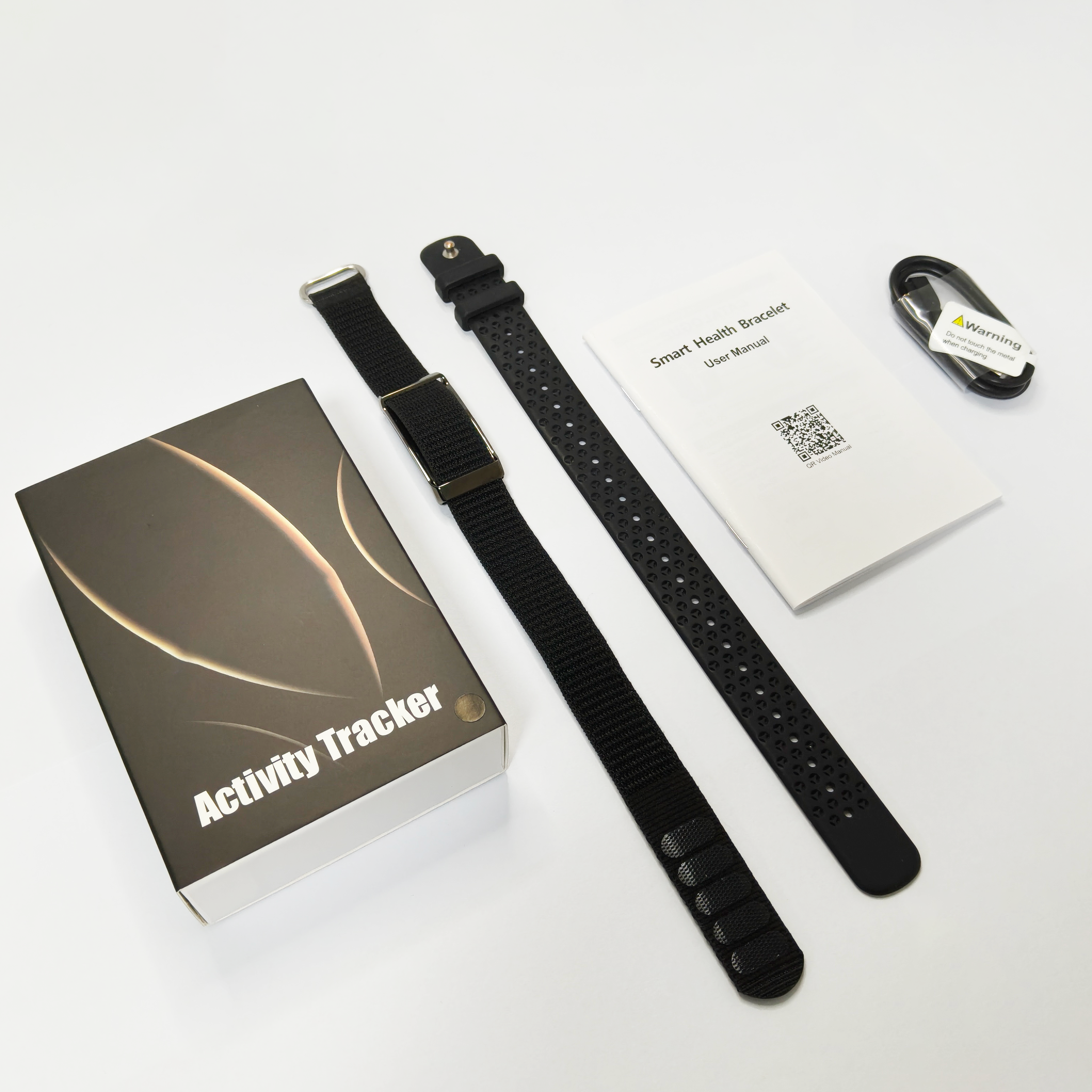 DS07 Screenless Smart Fitness Tracker Band Body Temperature Blood Oxygen Heart Rate Monitor 170 Sports Modes Long Standby BT5.2